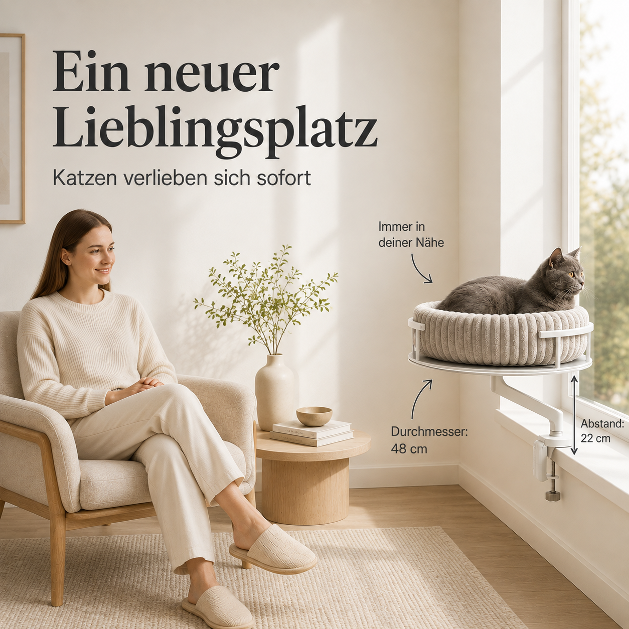Katzenplattform 'Levi'