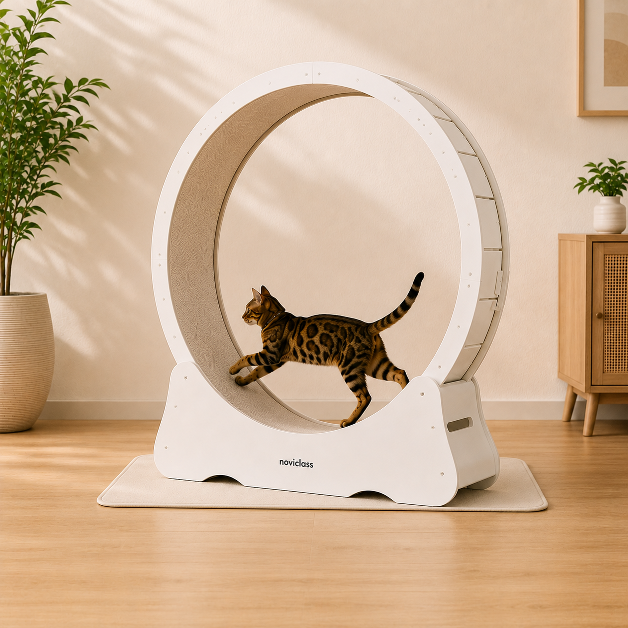 Anti-Vibrationsmatte für Katzenlaufrad Baghira XXL 120cm