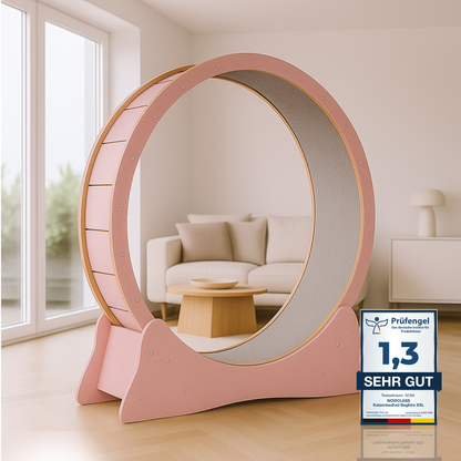 Katzenlaufrad 'Baghira' XXL Groß 120cm Innendurchmesser