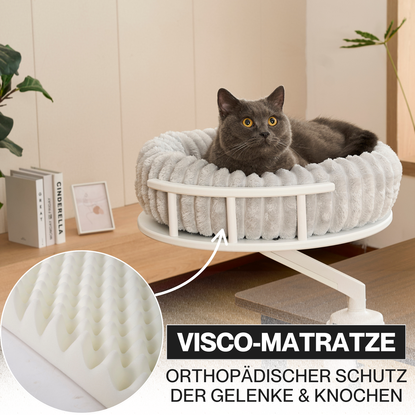 Katzenplattform 'Levi'