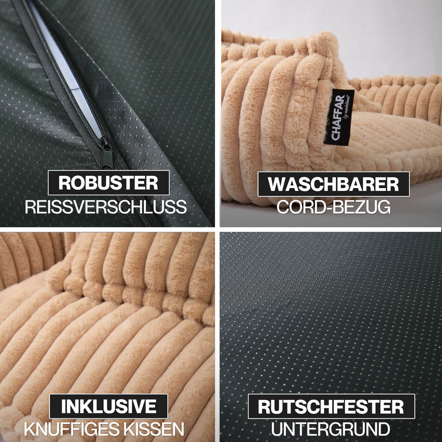 Haustiersofa 'Chaffar'