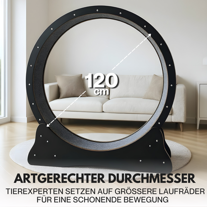 Katzenlaufrad 'Baghira' XXL Groß 120cm Innendurchmesser