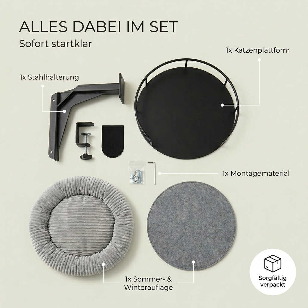 Katzenplattform 'Levi'