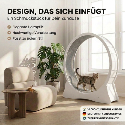 Katzenlaufrad 'Baghira' XXL Groß 120cm Innendurchmesser