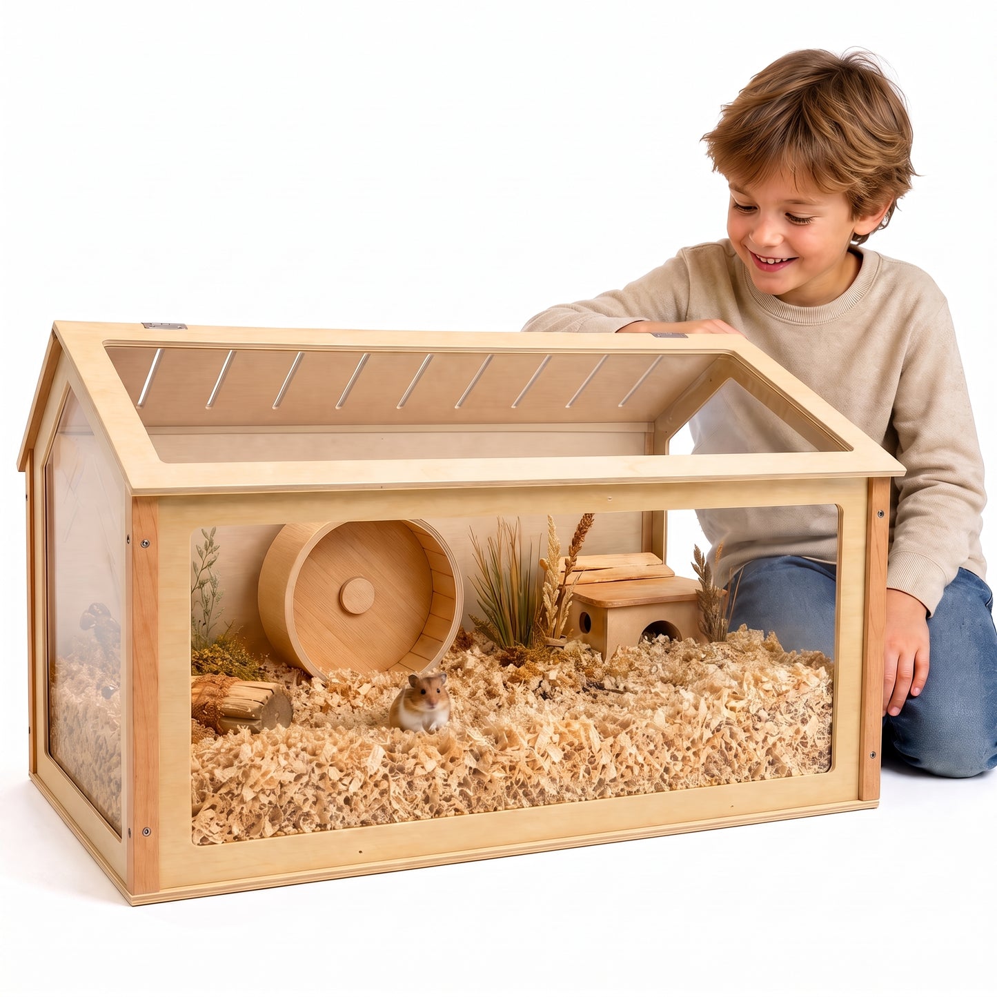 Hamstervilla Theodore 105x55x50cm